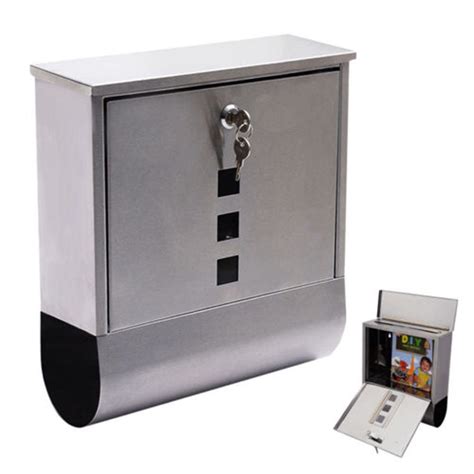 metal box for local newspaper|small mailboxes for newspapers.